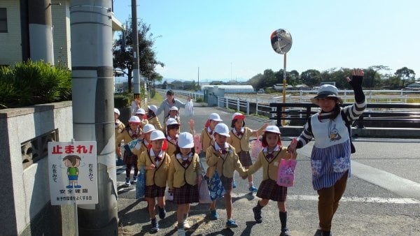 河崎小学校へ行ってきました